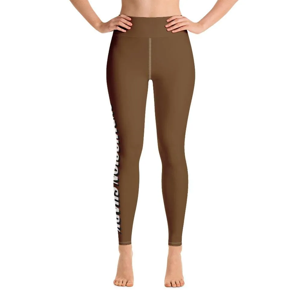 Brown SS Premium Standard ~ High-Waist Leggings