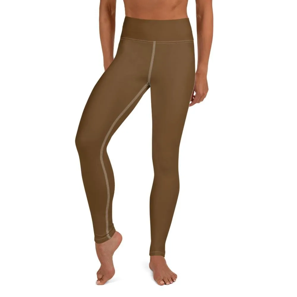 Brown SS Premium Standard ~ High-Waist Leggings