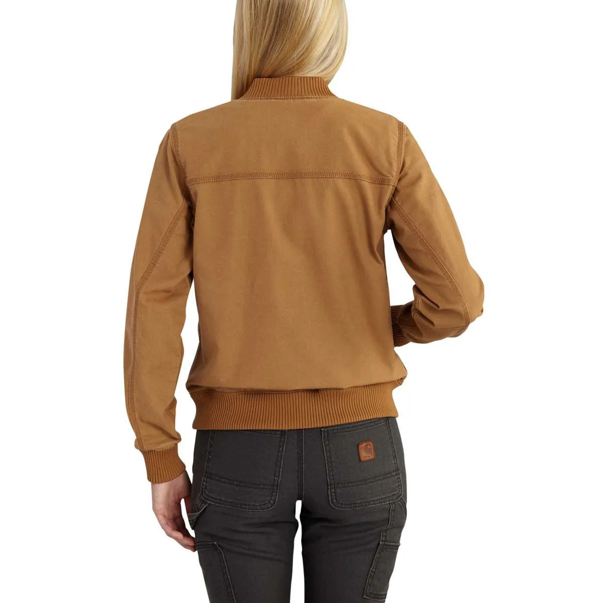 Carhartt Women's Carhartt Brown Crawford Bomber Jacket