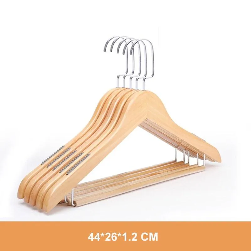 Chic 360-Degree Rotating Lotus Wood Hangers for Stylish Closet Organization