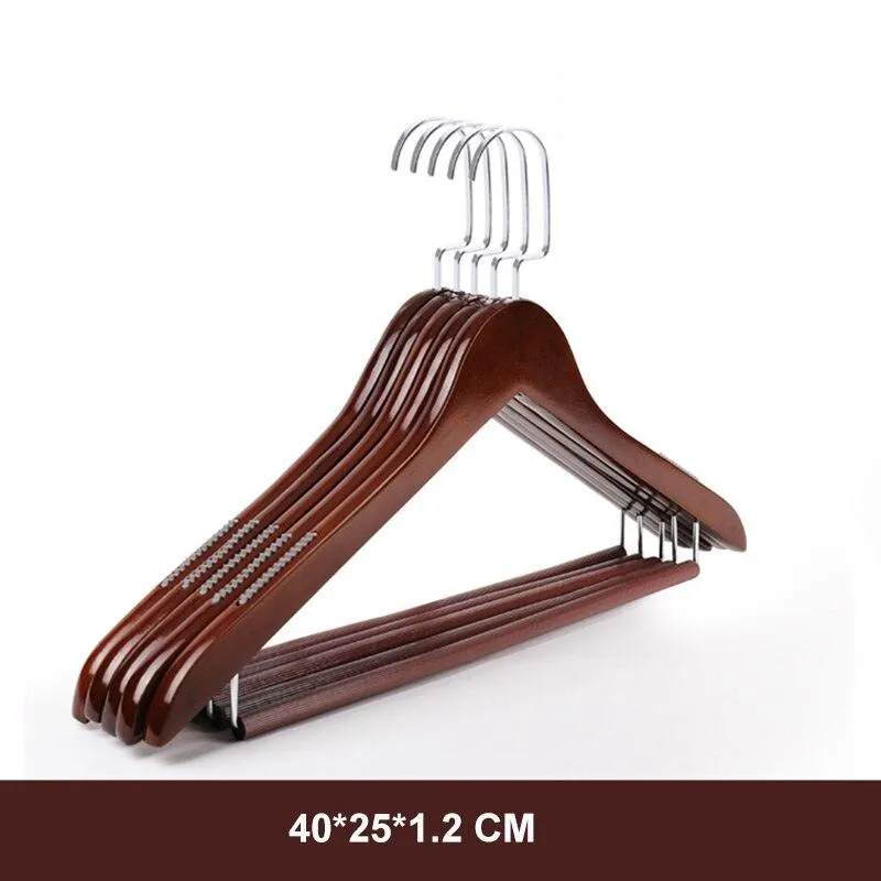 Chic 360-Degree Rotating Lotus Wood Hangers for Stylish Closet Organization