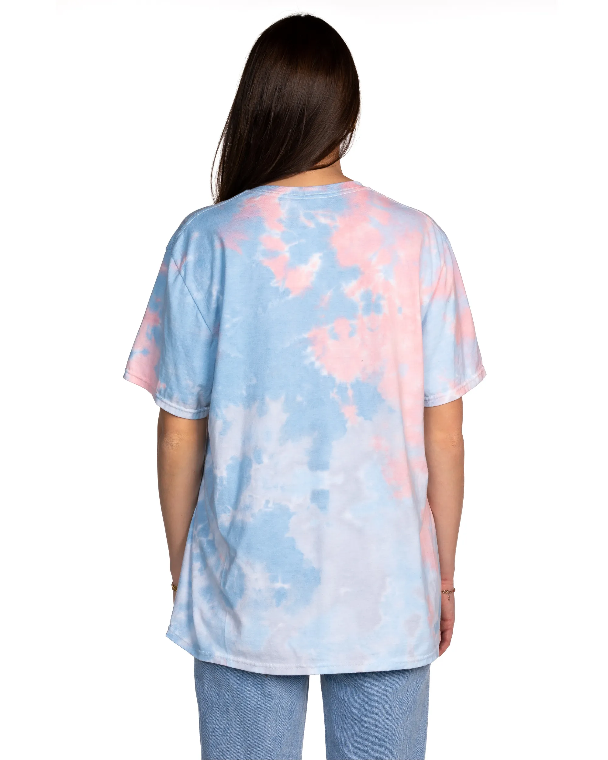 Dream Cloud Dye Tees - Coral