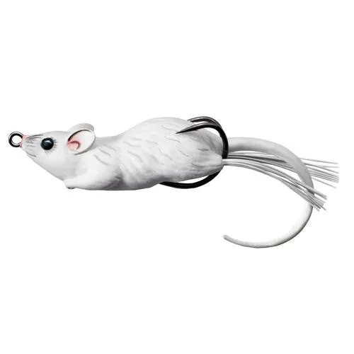 Field Mouse Hollow Body - Freshwater, 2 3-4", #2-0 Hook, Topwater Depth, White-White