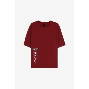 FILO Red Oversized Tshirt