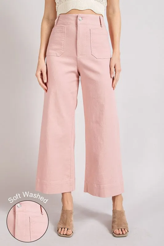 Finley Soft Washed Wide Leg Pants