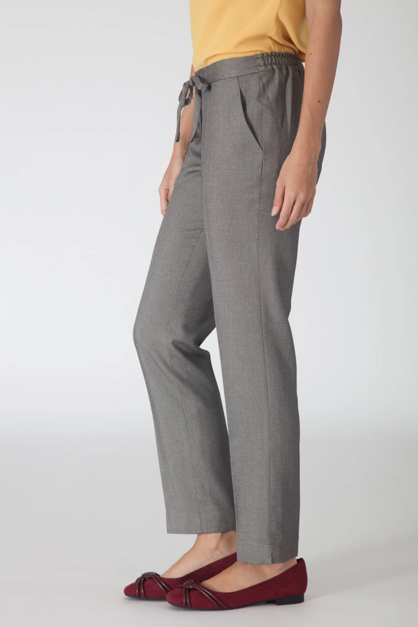 Grey Drawstring Pants