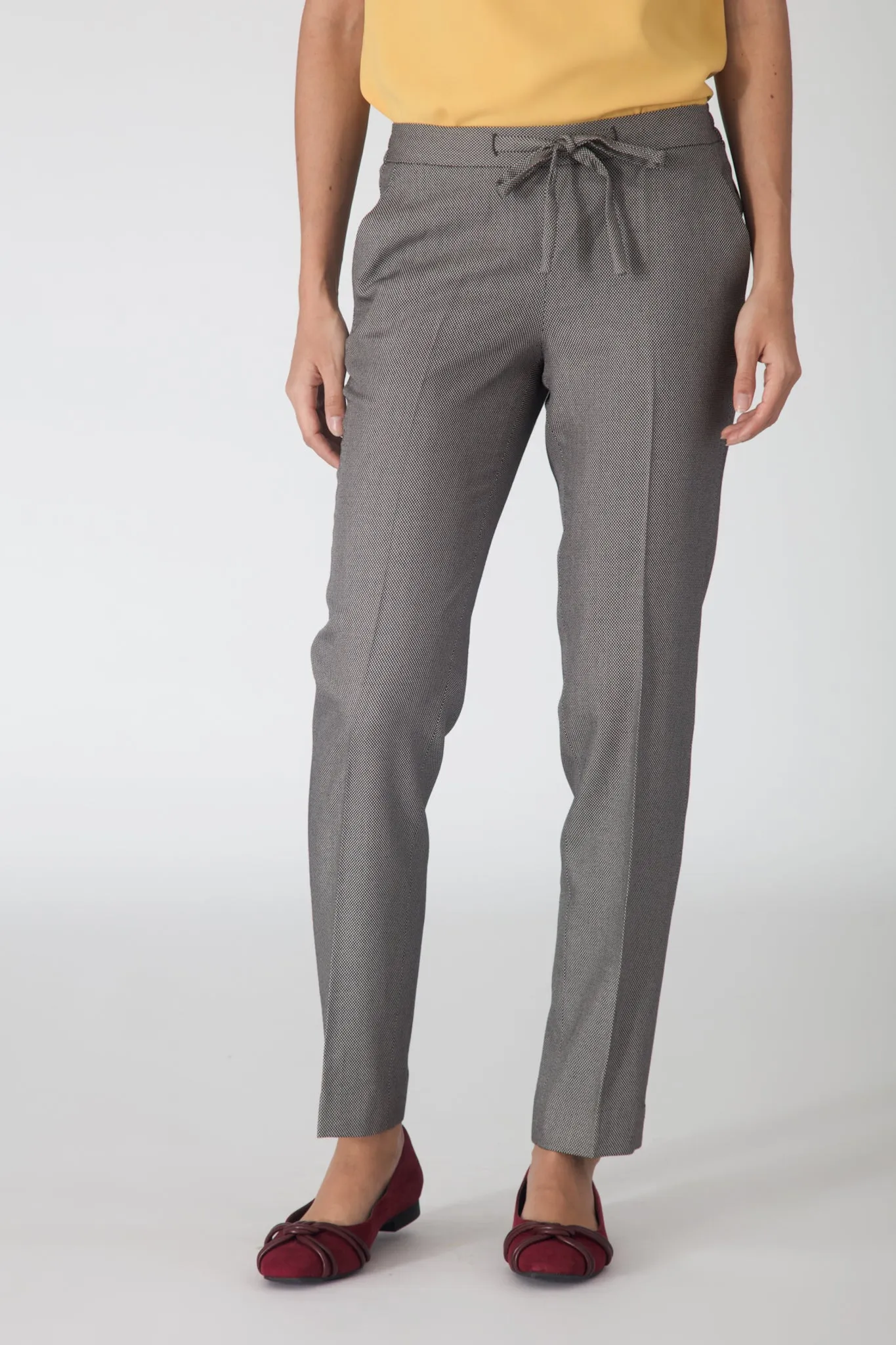 Grey Drawstring Pants