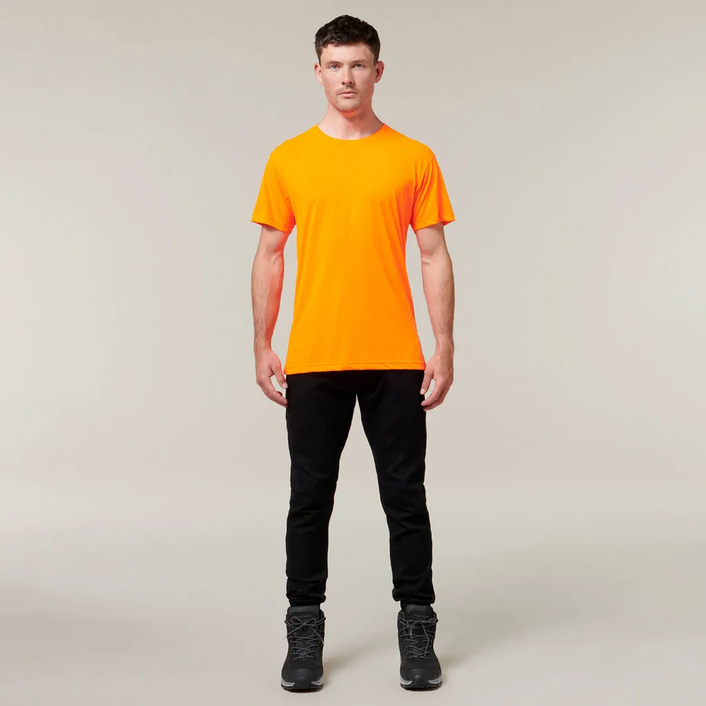 Hard Yakka 3056 Short Sleeve Neon Tee (Y19575)