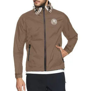 Men's Limited Edition Windbreaker - Brown Back Lion