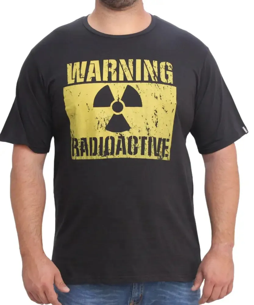 Mens Printed Radio Active Tee