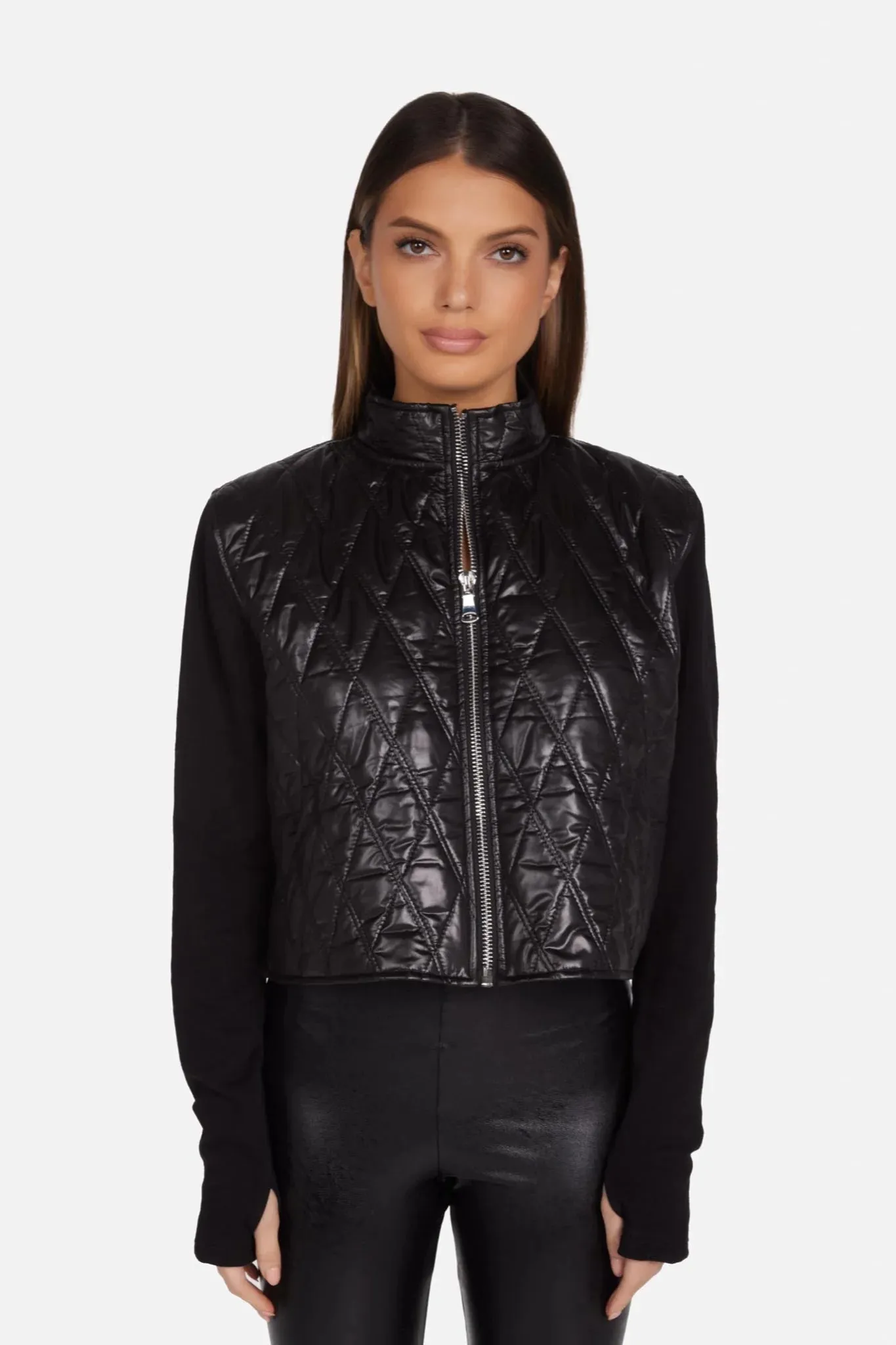 Michael Lauren Ezequiel Quilted Zip