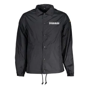 Elegant Napapijri Waterproof Sports Jacket with Contrast Details