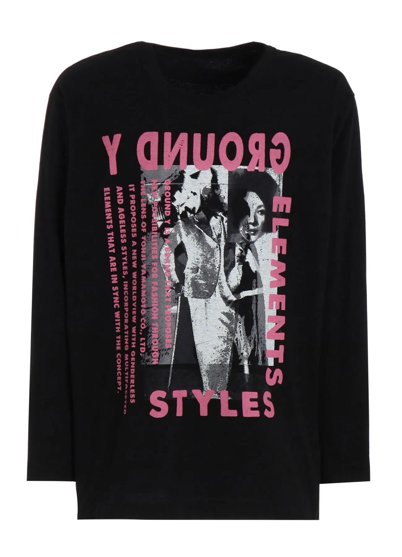 PINK PUNK Graphic LONG SLEEVE T-SHIRT