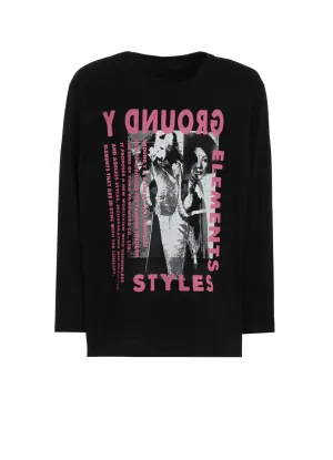 PINK PUNK Graphic LONG SLEEVE T-SHIRT