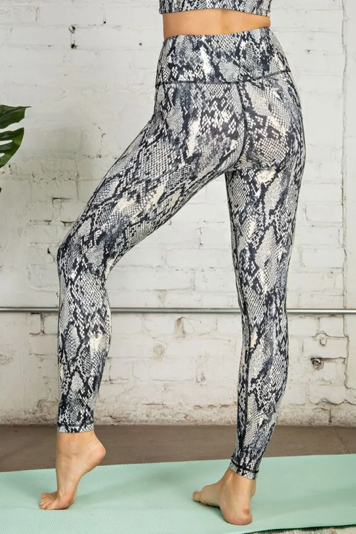 Snakeskin Butter-Soft Leggings