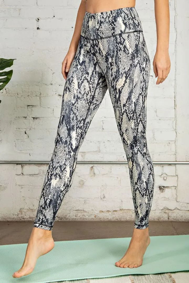 Snakeskin Butter-Soft Leggings