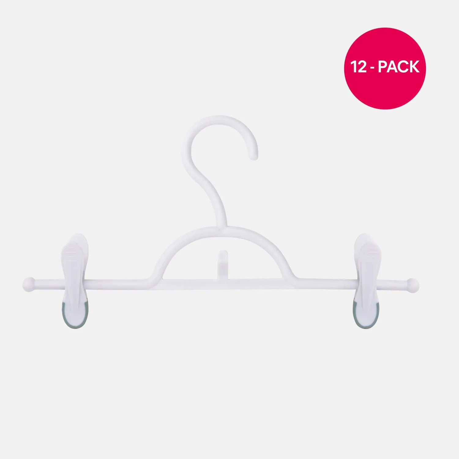 Soft Touch Pant Hangers, 12-Pack