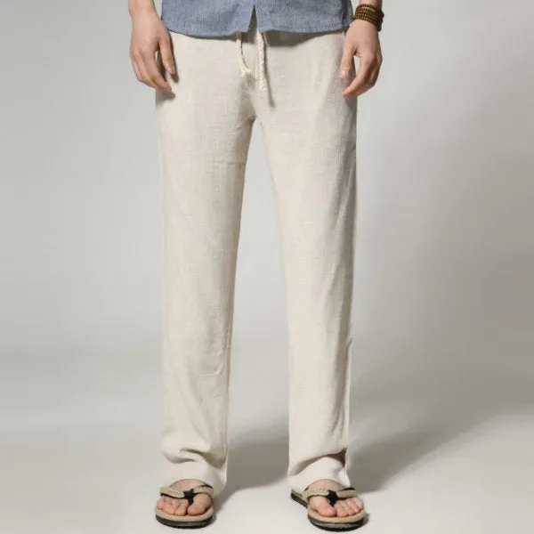 Spring Linen Soft Leisure Pants