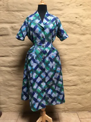 Vintage 50s Dress #C050  FREE AUS POSTAGE